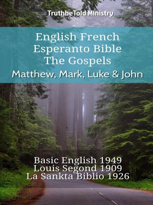 cover image of English French Esperanto Bible--The Gospels--Matthew, Mark, Luke & John